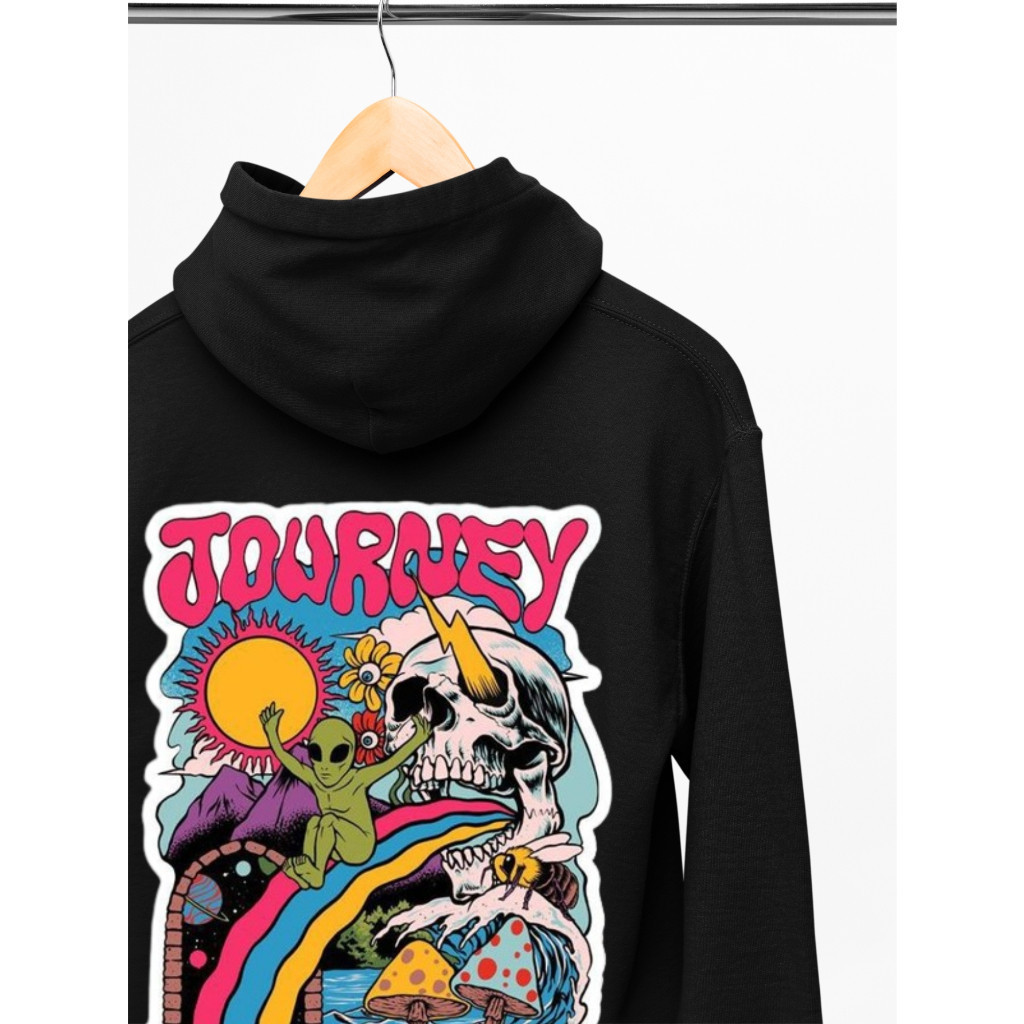 Blusa de Frio Moletom Streetwear Journey Inverno Promoção