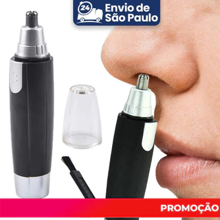Depilador Facial/Aparador Removedor De Pêlos Elétrico/Portátil Para Nariz/Orelha/Rosto