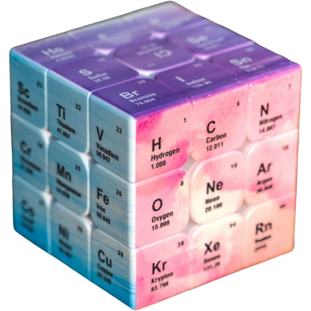 Speed Cube 3x3 ABS Material Tabela Periódica de Elementos Cube Melhor ...