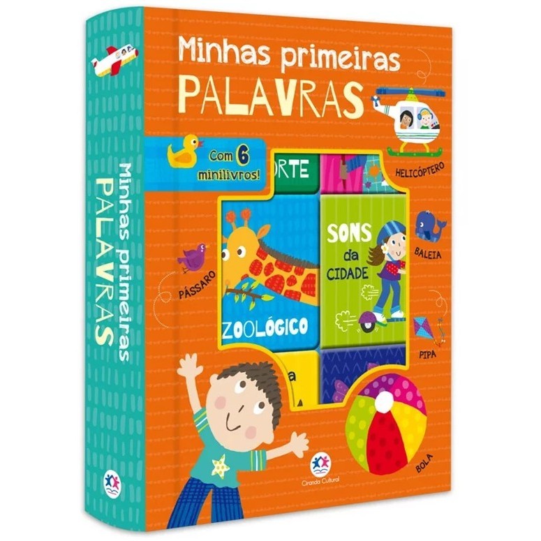 Box Com Janela Minhas Primeiras Palavras Shopee Brasil