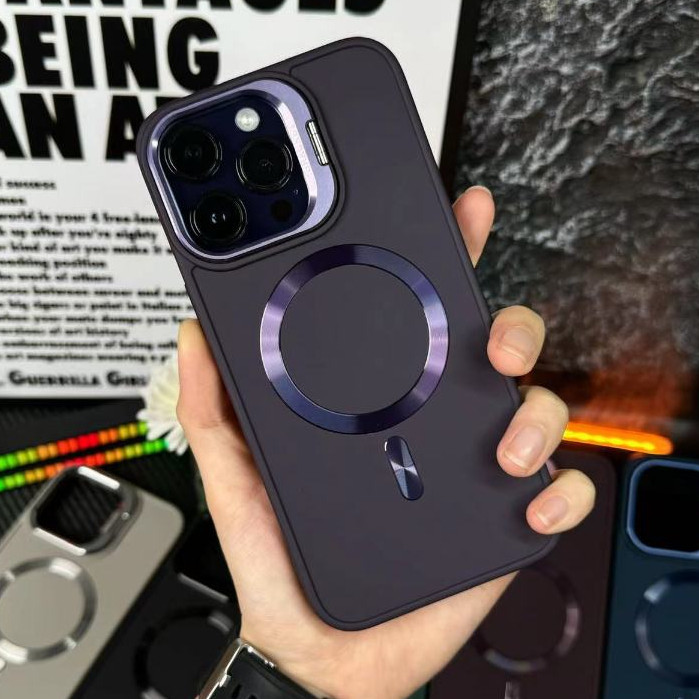 Nova Caixa De Silicone Para Telefone Com Suporte Magnético Adequado ...