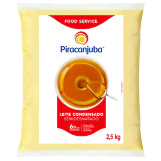 LEITE CONDENSADO SEMI DESNATADO PIRACANJUBA