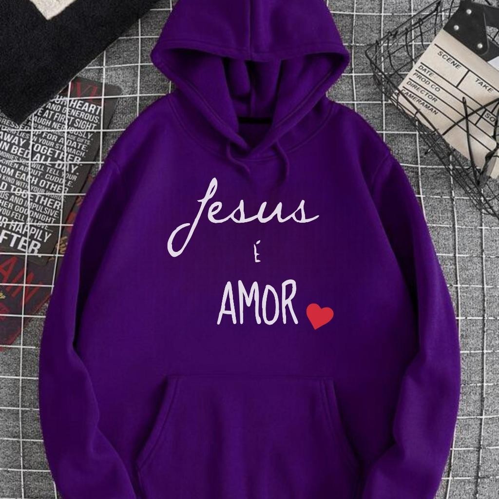 Moletom jesus fashion