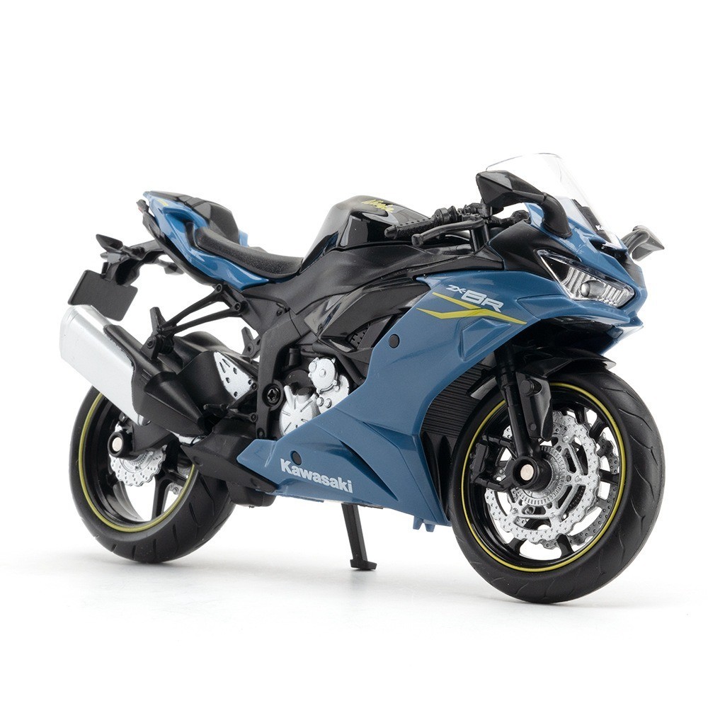 KLT 1 : 12 Kawasaki Ninja ZX-6R Metal Alloy Toys Car Modelo De