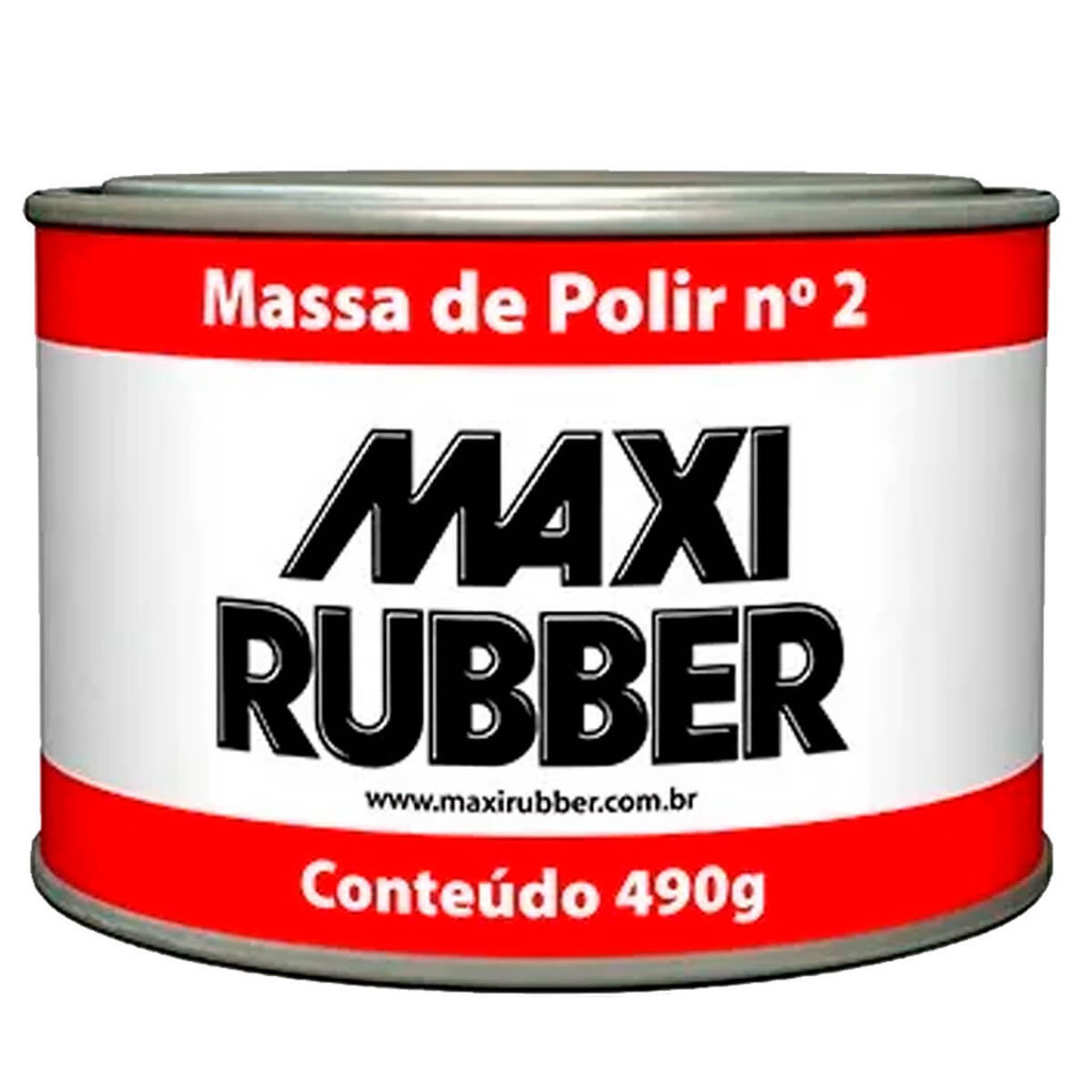 Massa de Polir Nº2 490G - MAXI RUBBER