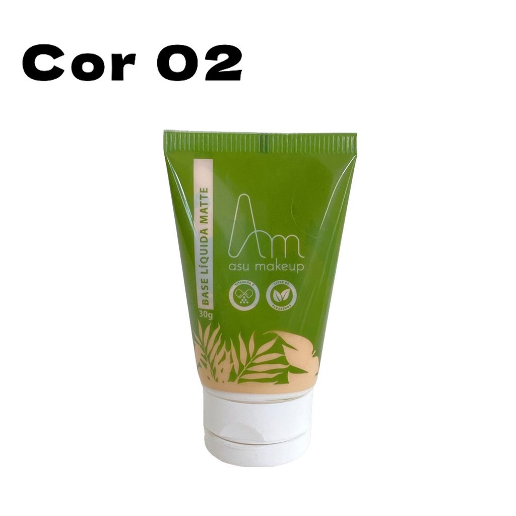 Base Liquida Asu Makeup 6 tipos de cores | Shopee Brasil