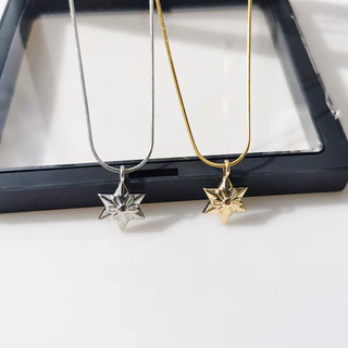 Colar De Flores Retro Alloy Star Para Mulheres