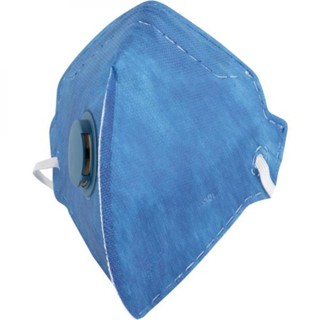 Máscara de proteção com válvula PFF1 RDV 2102 azul - Vonder