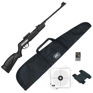 CARABINA DE PRESSÃO CBC JADE MAIS PRETA 5.5MM + PRO 10