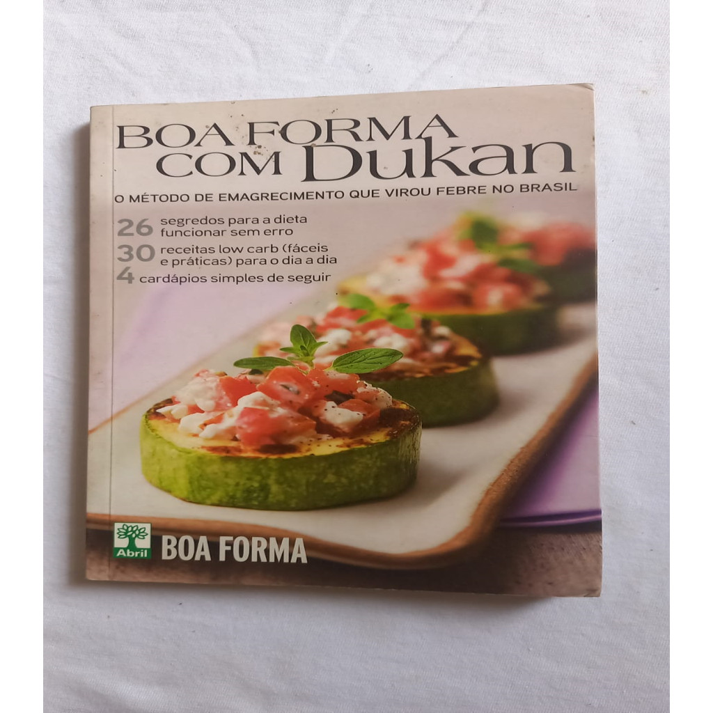 Boa forma com Dukan autor Boa forma | Shopee Brasil