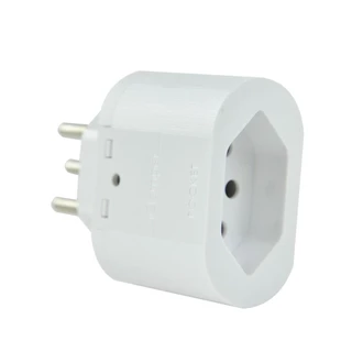 Protetor contra surtos (DPS) - 127/220 volts - 10 amperes - 1 tomada - 3 pinos - iCLAMPER Pocket 3P 10A