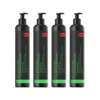 Máscara Restauradora 230g - Ibasa - 4 Unidades