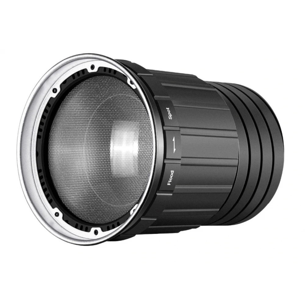 Bowens Mount F20 Fresnel Lens with Barndoors - | We are Filmmakers