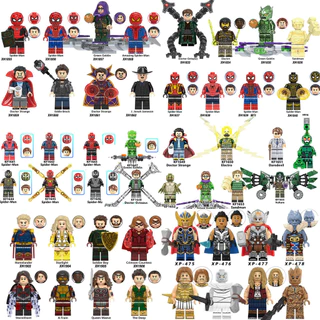 Blocos De Construção Montados Para Crianças Brinquedos star wars minecraft Marvel Presentes