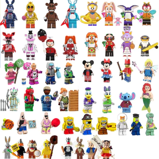 Presentes Para Crianças Meninos Blocos De Construção Educacional Pequenos Brinquedos De Partículas Minifiguras