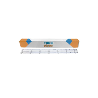 Kit 3 Barras De Led 43lj5500 43lj5550 43uj6300 43lk5750
