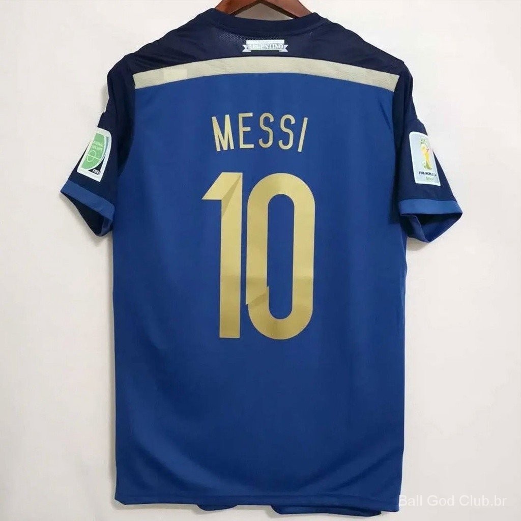 Camisa Seleção Argentina – Copa 2014 – Autografada Pelo Messi – Play For a  Cause