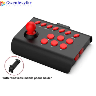 GWEN Y01 Arcade Fight Stick Joystick Controlador De Jogo Compatível Para IPhone IOS Android PC Fighting Sticks