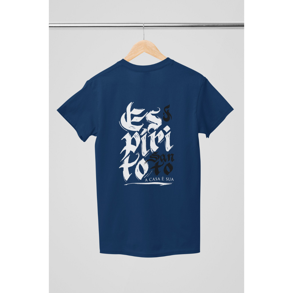 Camiseta Espirito Santo Unissex Yeshua Jesus Cristã Católica