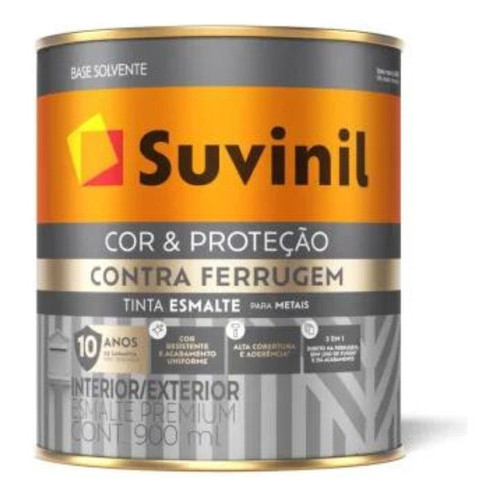 Tinta Esmalte Contra Ferrugem Para Ferro - Escolha As Cores - Suvinil ...