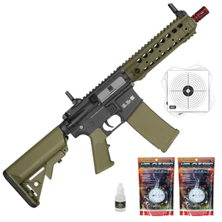 BASICO 02 - RIFLE AIRSOFT AEG M4 SA-F01 HALF TAN FLEX - SPECNA ARMS