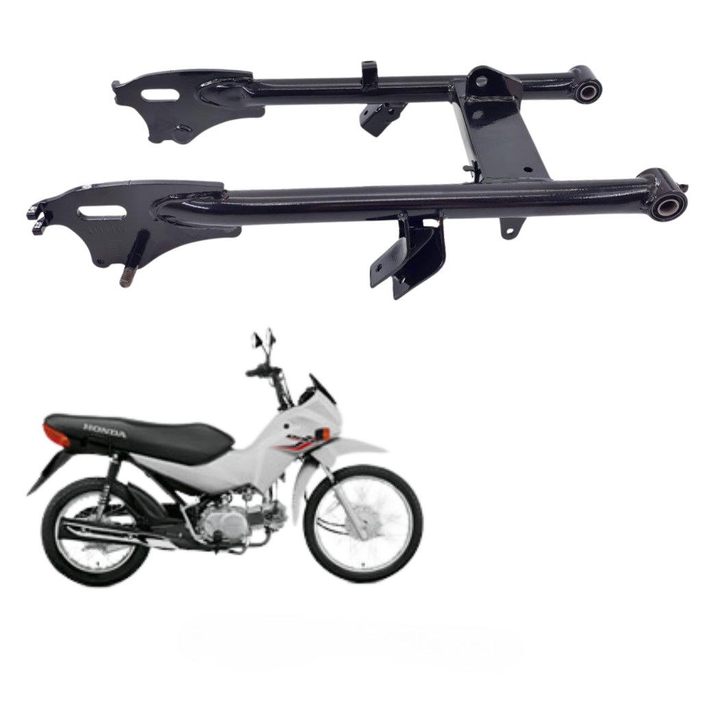 Balança Traseira Pop 100 2009 2015 Mod Original Aço Carbono | Shopee Brasil
