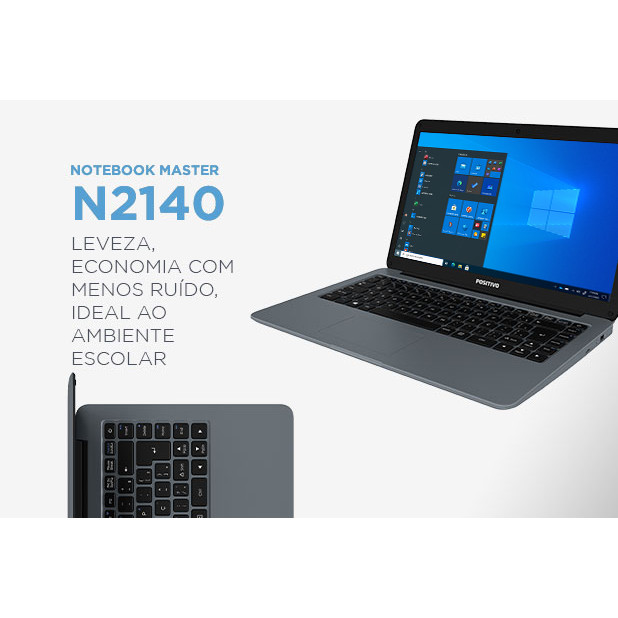 Notebook Positivo N2140 Intel Core i5 8ª Geração i5-8250U 8GB Ram