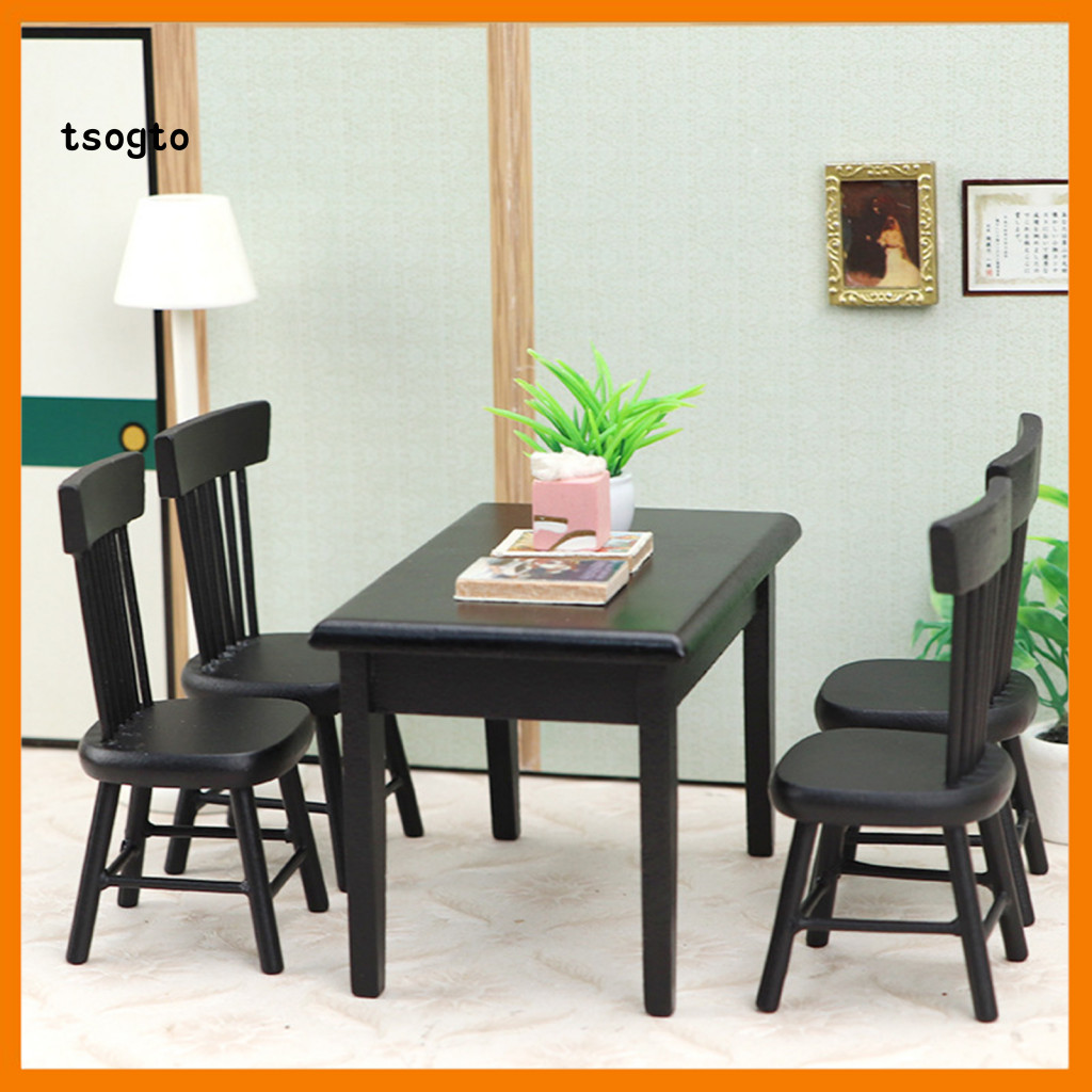 Dollhouse table deals and chairs