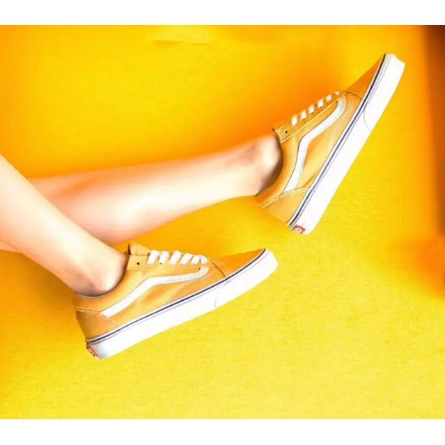 Vans old store skool amarelo mostarda