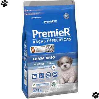 Premier Raças Específicas Lhasa Apso Filhotes 2,5Kg Ração