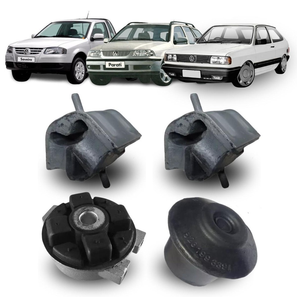 Kit Coxim Motor Volkswagen Gol Saveiro Parati Voyage G1 G2 G3 G4 Ap Cht ...