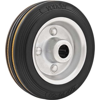 Roda de borracha 4" linha média - Vonder