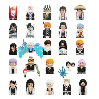 Blocos De Lixívia Minifiguras De Brinquedos Kurosaki Ichigo Yamamoto Genryuusai Shigekuni Figuras