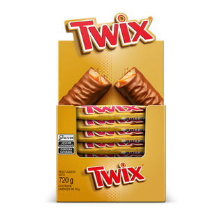 Display Chocolate Twix Original Individual 40g | Shopee Brasil