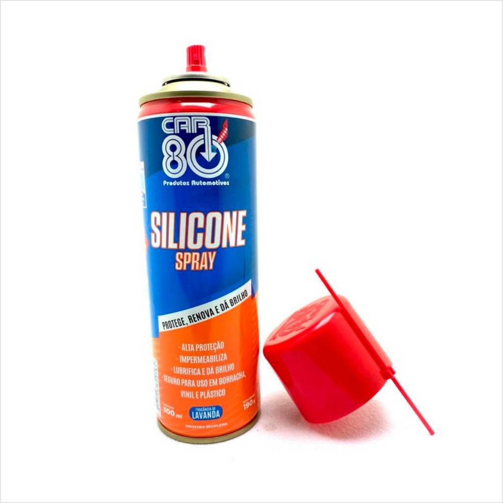 Silicone Spray Lubrificante 300ml Car80