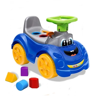 Totoka Totokinha Infantil com Buzina, Chave e Formas Geométricas