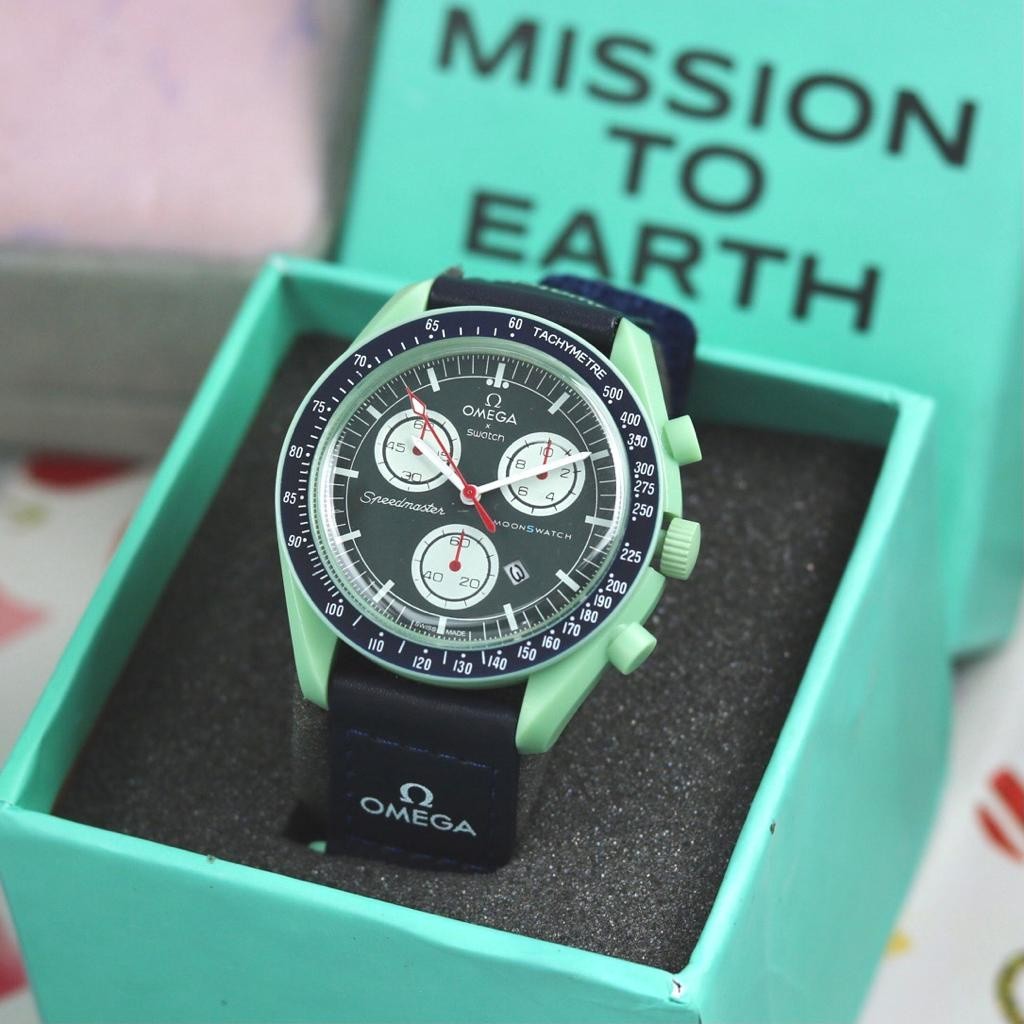 Relógio De Lua Ômega x Swatch Mais Barato De Super Qualidade Homens Mulheres