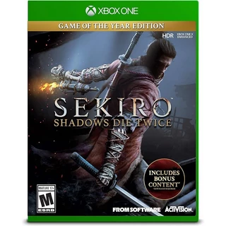 Sekiro Shadows Die Twice - Xbox One - Mídia Física - Lacrado