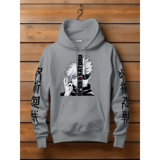 Blusa Moletom Canguru Jujutsu Kai Gojo Satoru Anime