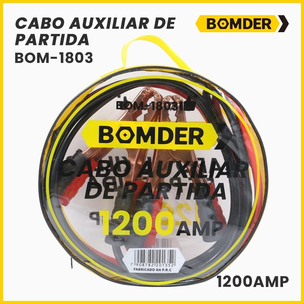 Cabo Chupeta De Carro Para Carga Bateria 800a 2,5m