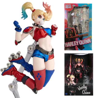 S.H.F Harley Quinn Action Figure Decoration Collection SHF O Modelo De Menina Palhaço