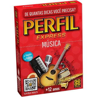 Jogo De Cartas Para Familia Perfil Express Musica 04412 - Grow