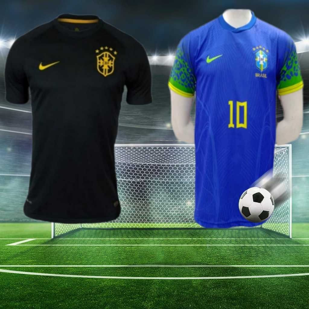 Camiseta de Brasil 2018-2019 Visitante #brasil #camiseta #brazi