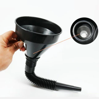 Funil Para Troca De Oleo Plastico Moto Com Peneira em Oferta na Shopee