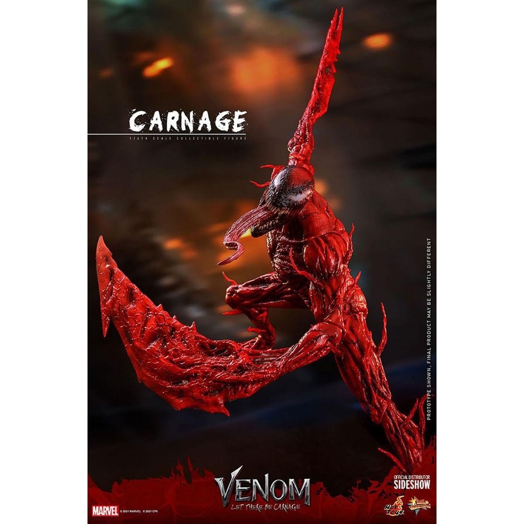 Figura Carnage Deluxe - Venom Let There Be Carnage - Sixth Scale