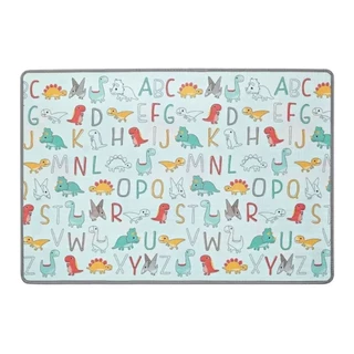 Tapete Infantil Baby dino Verde 12645 - Buba