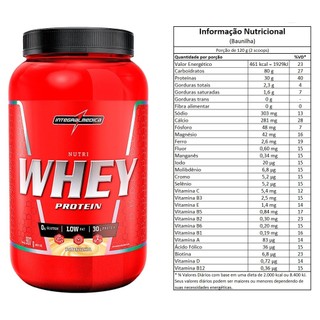 Nutri Whey Protein Pote 907g - Integralmedica — foto 2 — Achou Levou Brasil