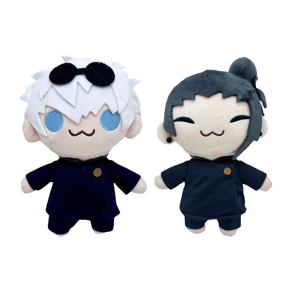 LUNK Figura de peluche suave de Geto Suguru JJK Figura de Geto Suguru de anime, almohada de peluche para abrazar, abrazar, decoración de sofá del hogar 22cm/8.66