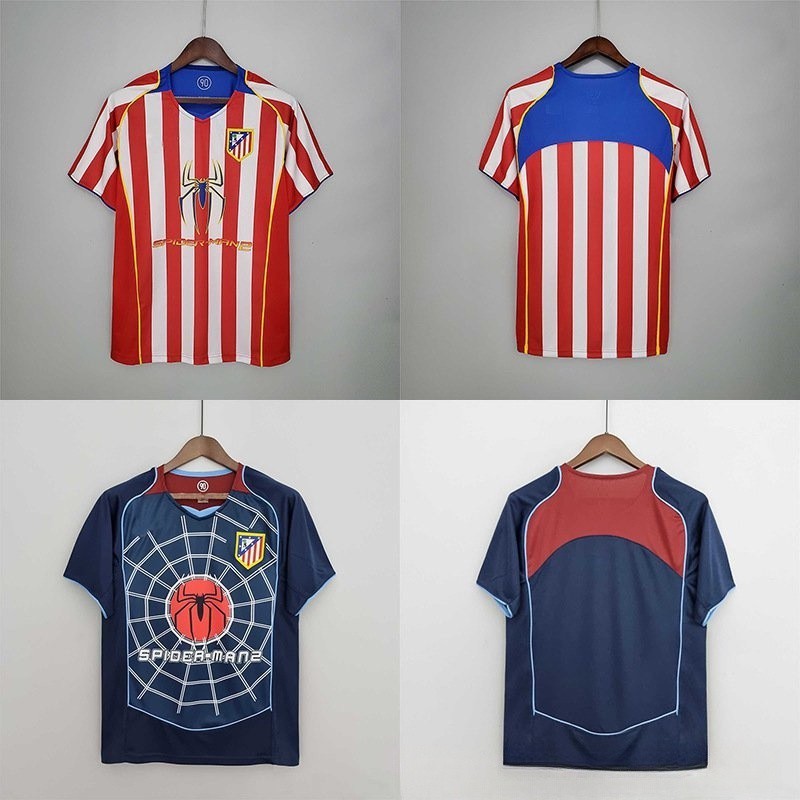 2004-05 Camisa Atlética De Futebol Uniforme retro Madrid CALY