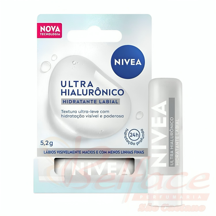 Hidratante Labial Nivea Ultra Hialurônico